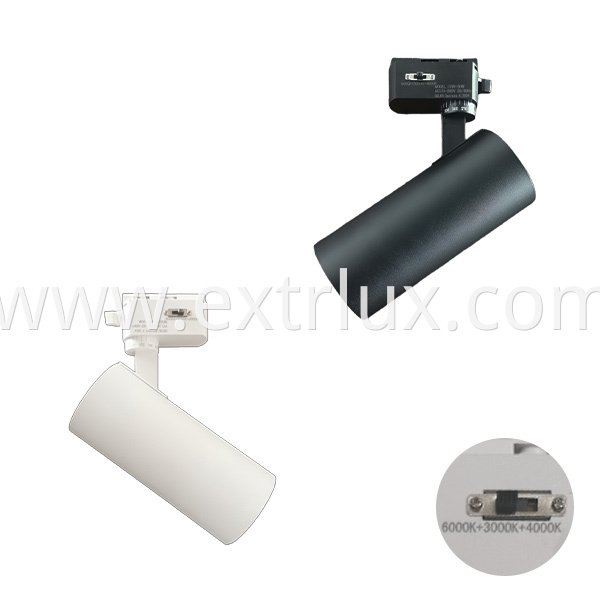 30w Dial Track Light 3CCT